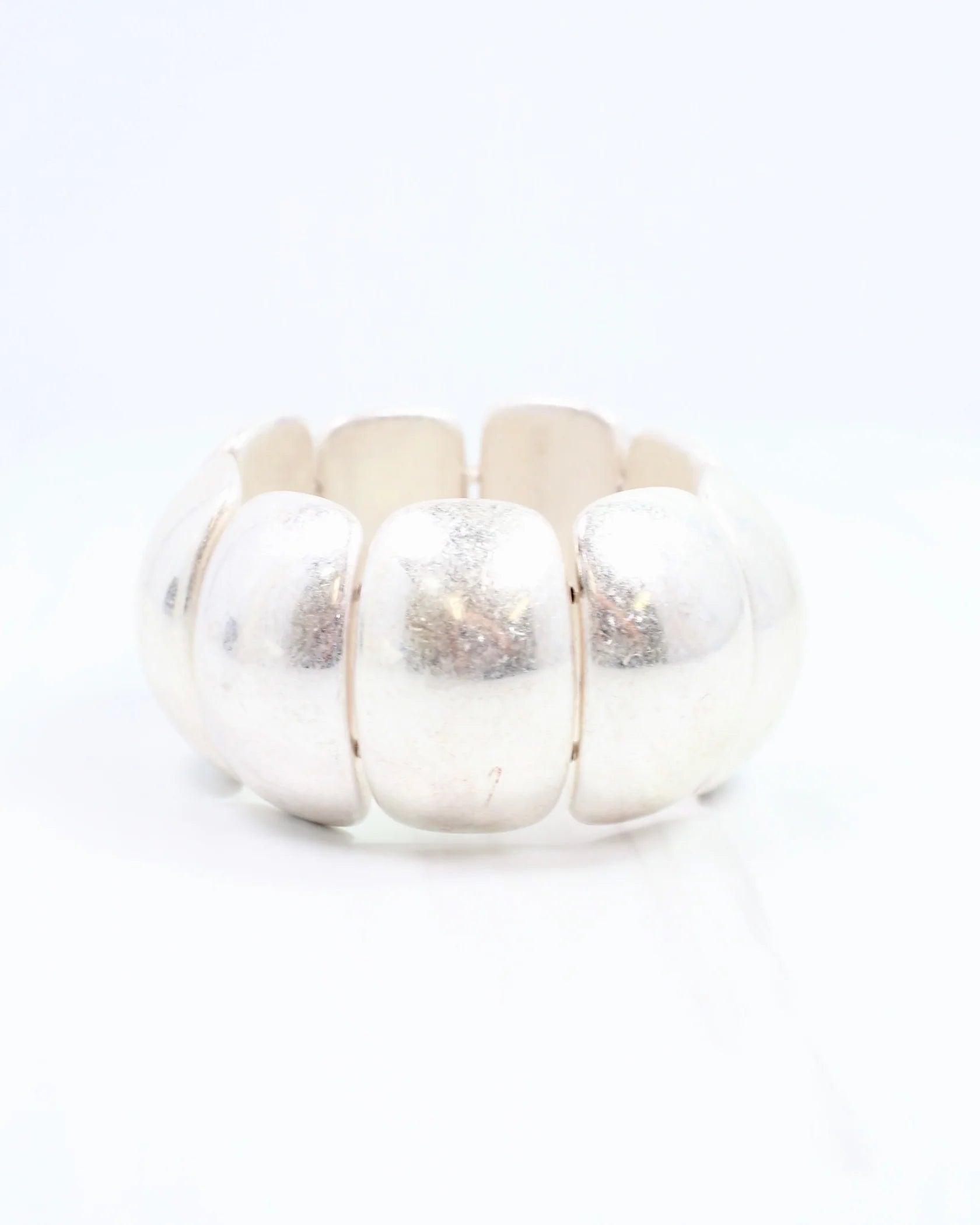Silver Stretch Bracelet