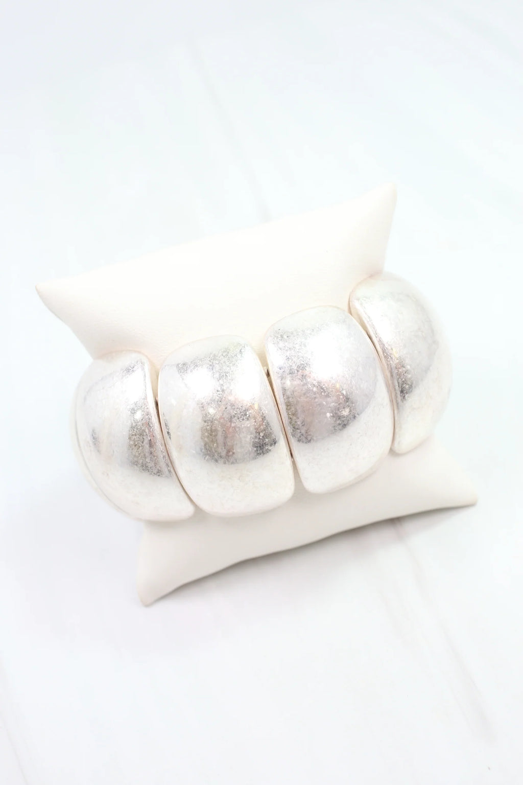 Silver Stretch Bracelet