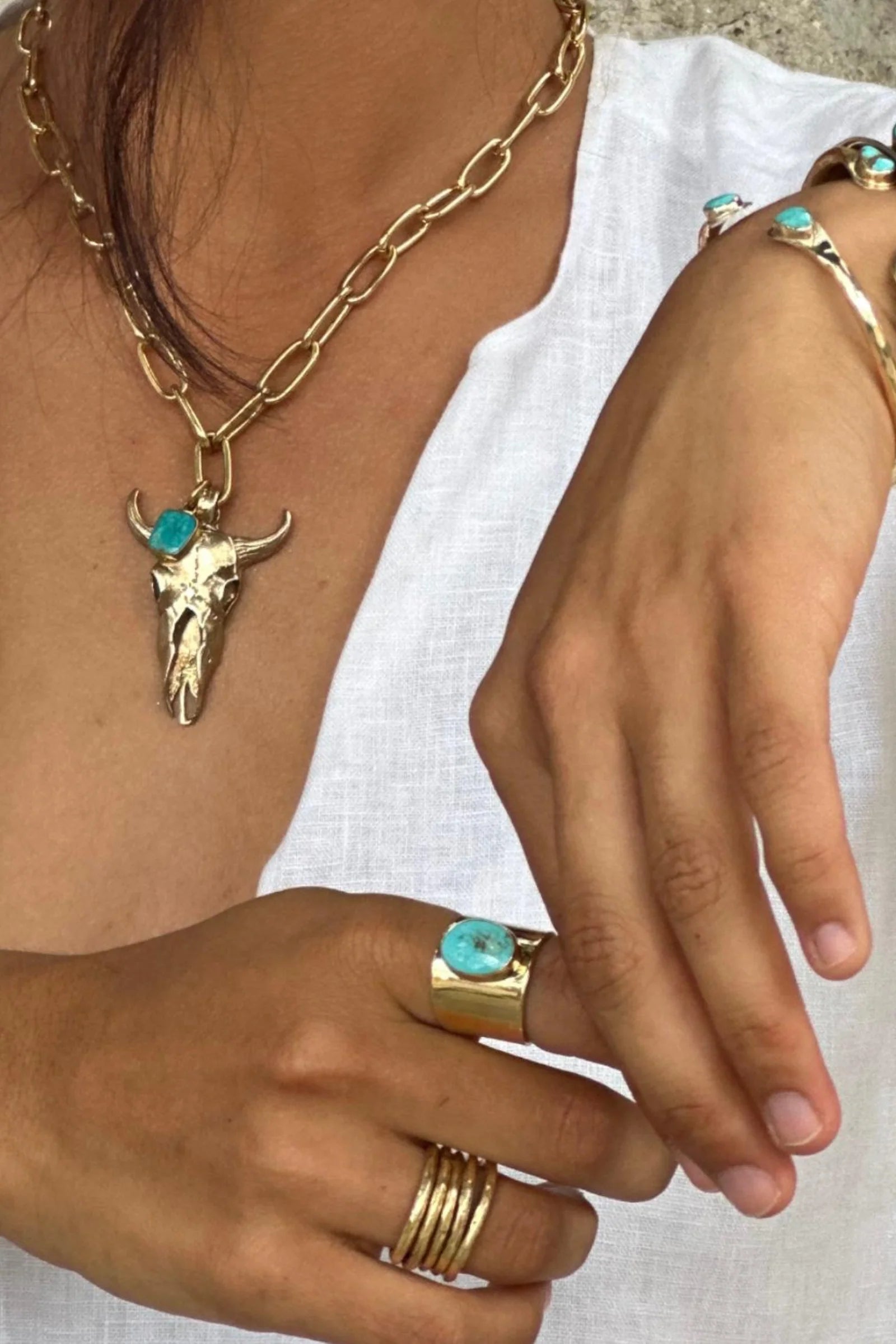 Turquoise Statement Ring
