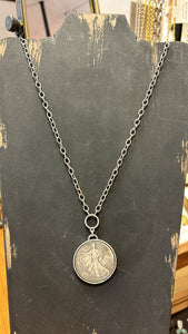 Liberty Coin Necklace T8