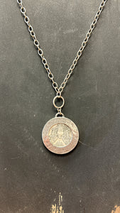 Liberty Coin Necklace T8