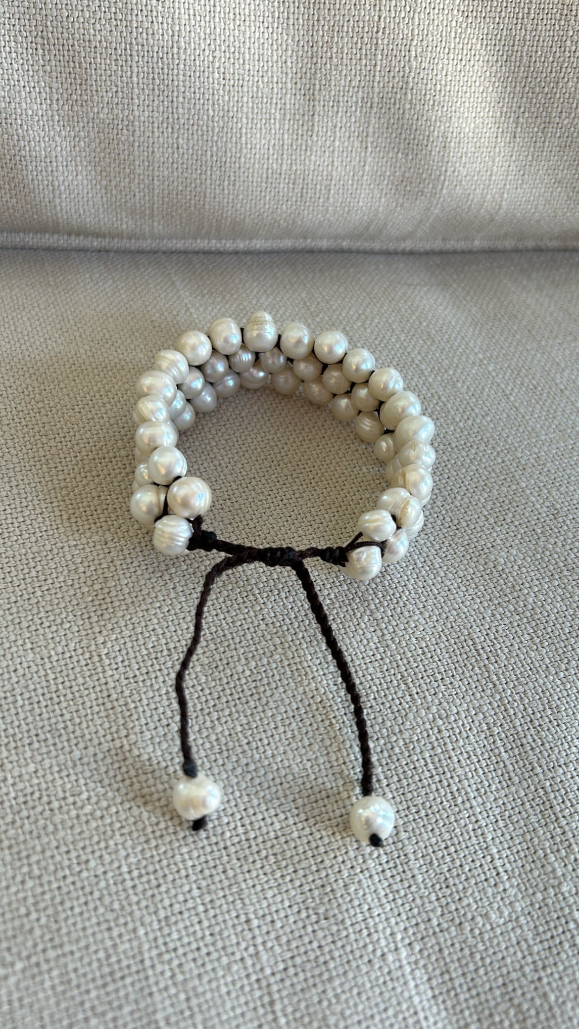 Pearl Adjustable Bracelet