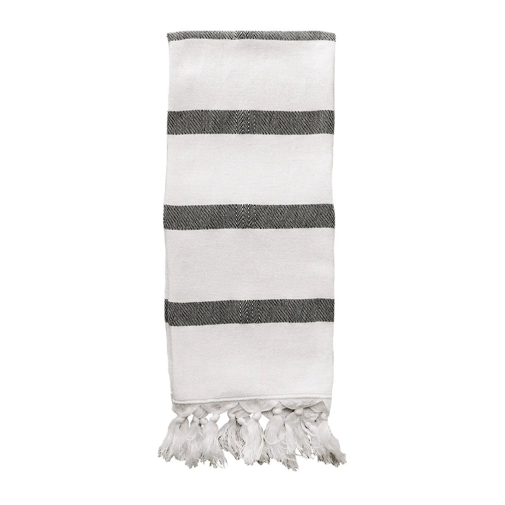 Turkish Cotton Hand Towel, Multi Stripe - Home Decor & Gifts