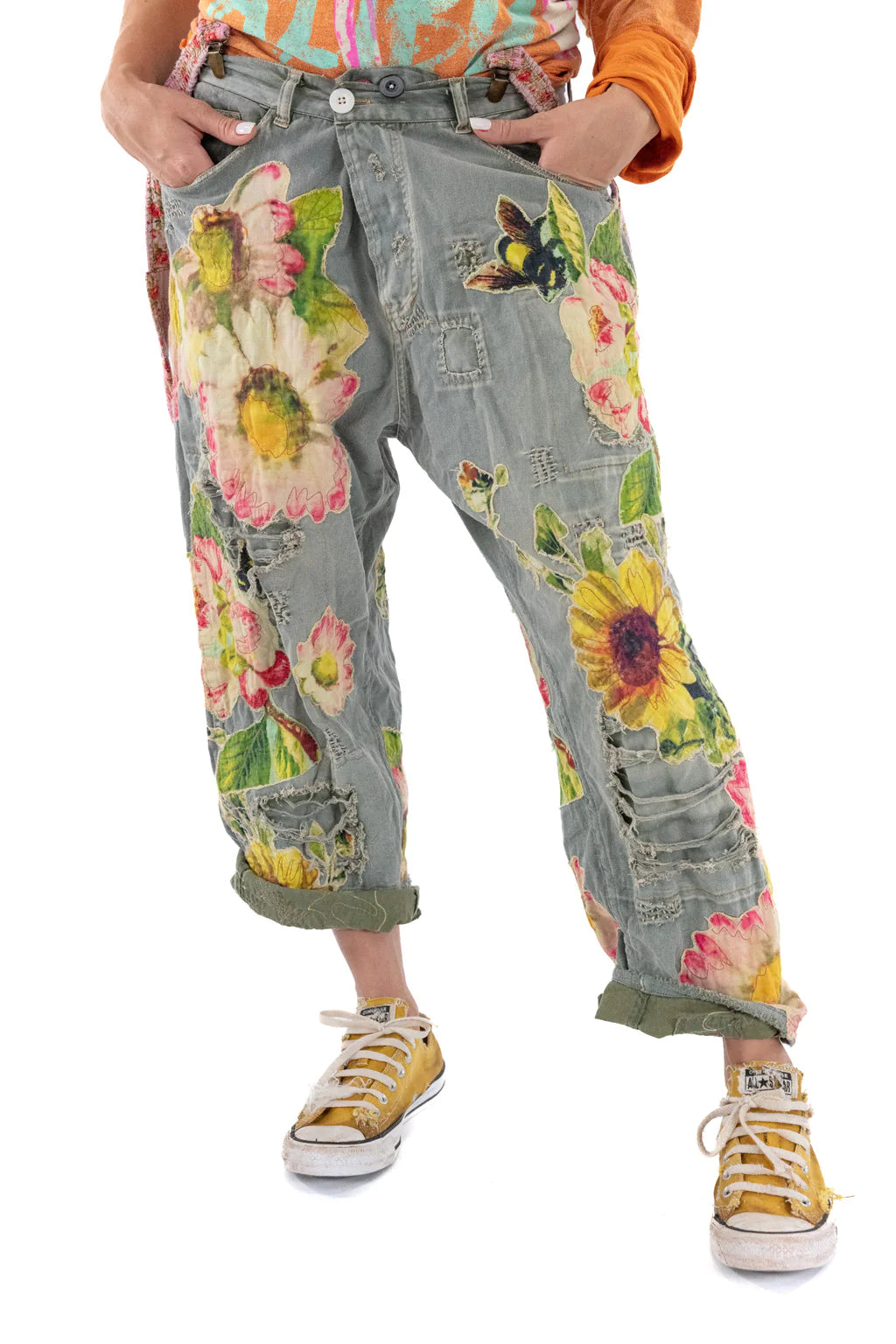 Miner Pants with Sunflower 433