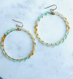 Extra large Stone Hoop A3