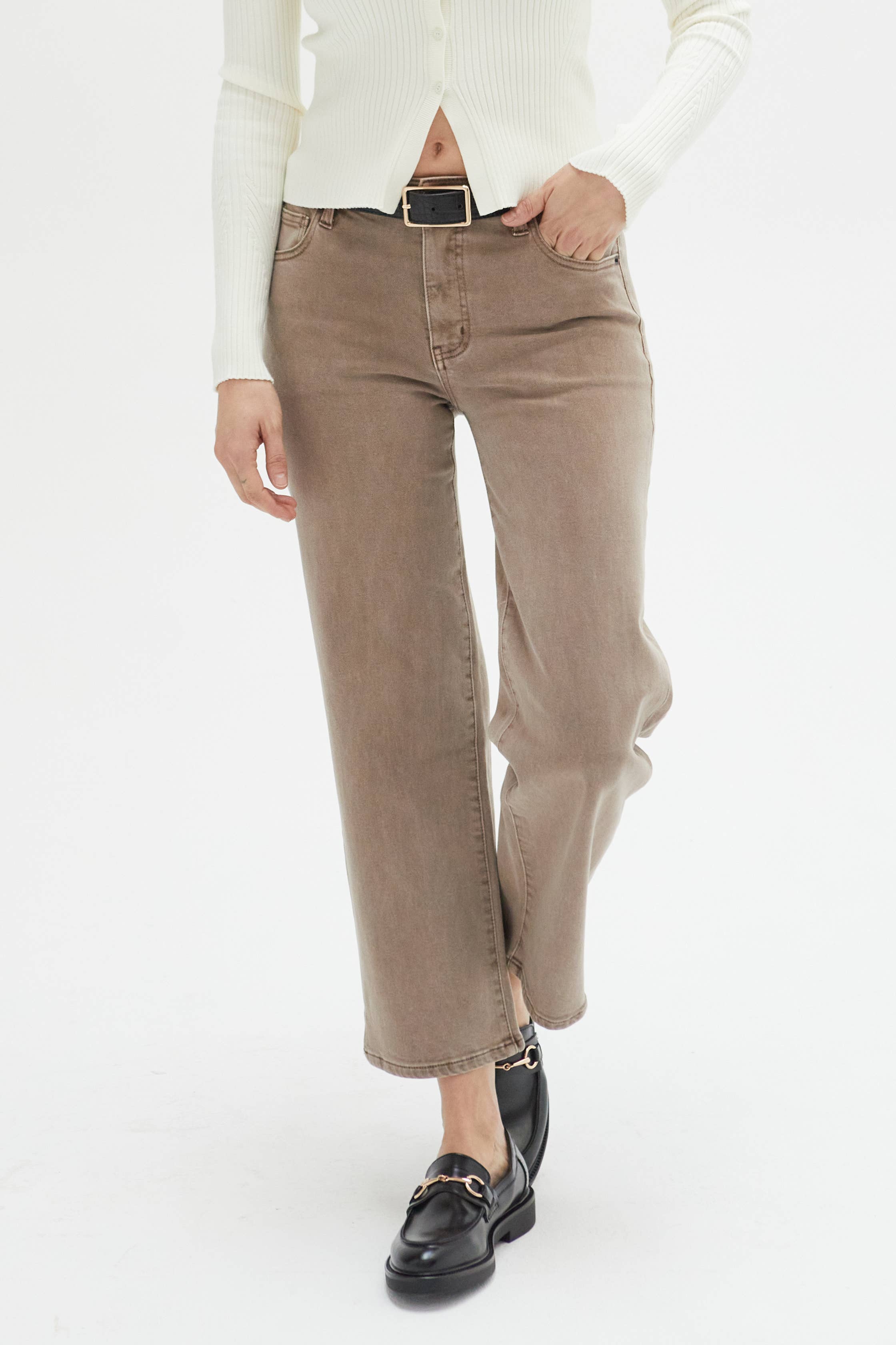 Addington Ankle Crop Mid Rise Jean