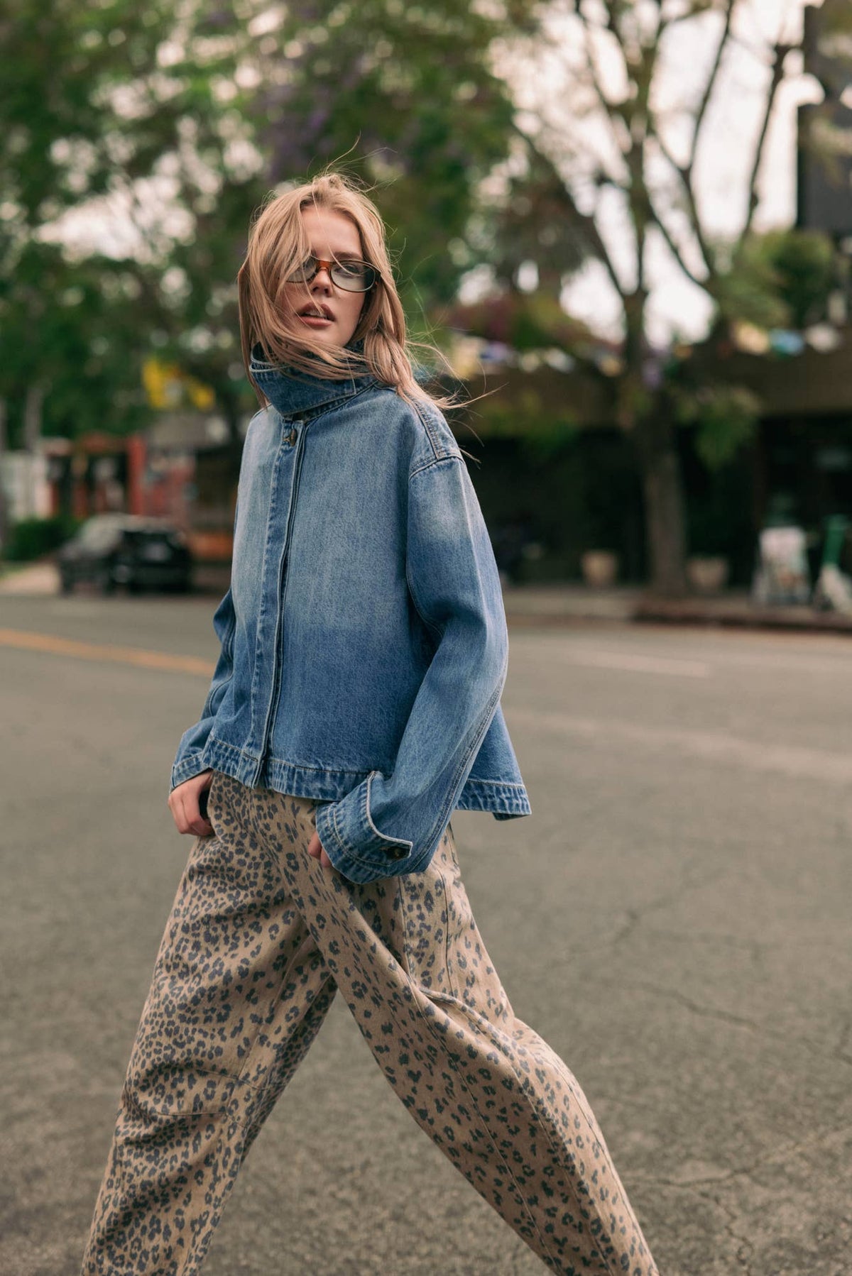 Shirt Styled Denim Jacket