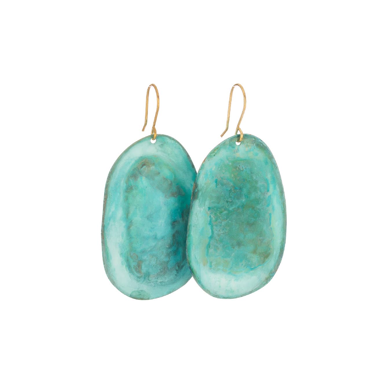 Sea Treasure Earrings: PATINA