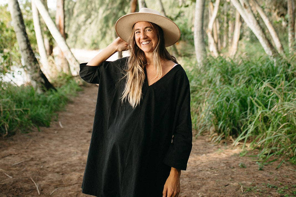 Black Dress / Tunic: Black