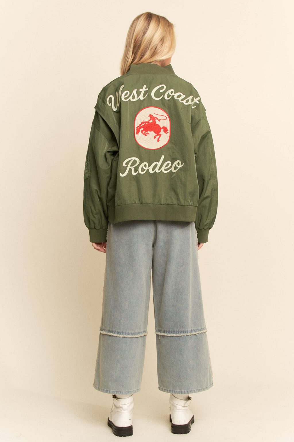 WEST LEAGUE VARSITY LOVE BOMBER