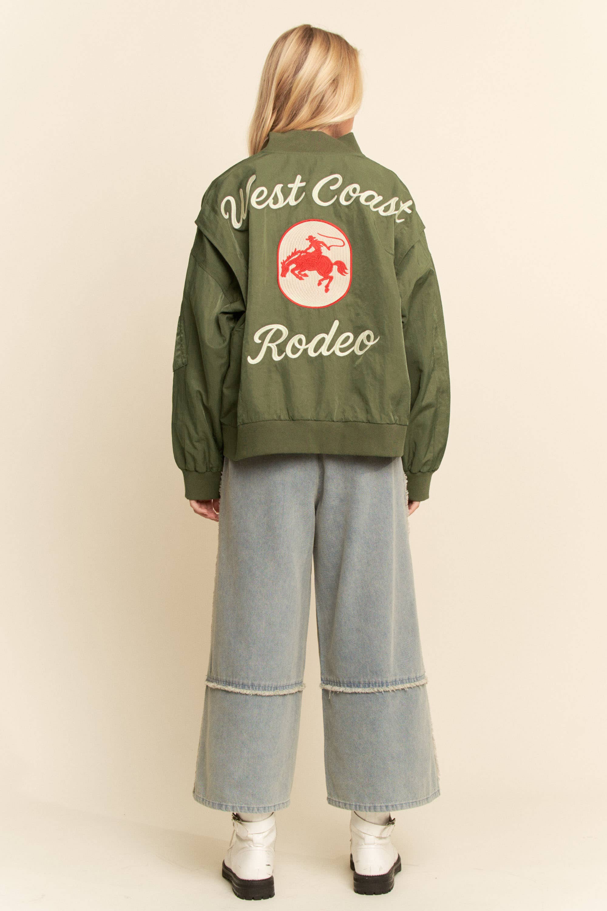 WEST LEAGUE VARSITY LOVE BOMBER