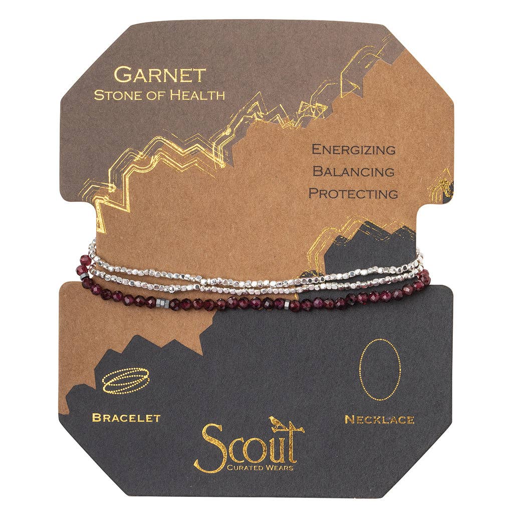 Delicate Stone Garnet - Stone of Health