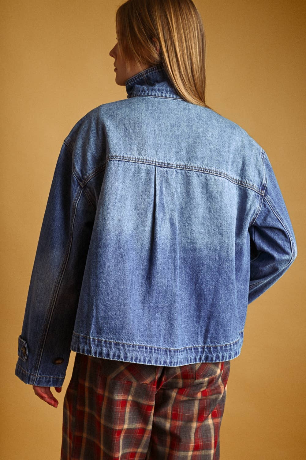 Shirt Styled Denim Jacket