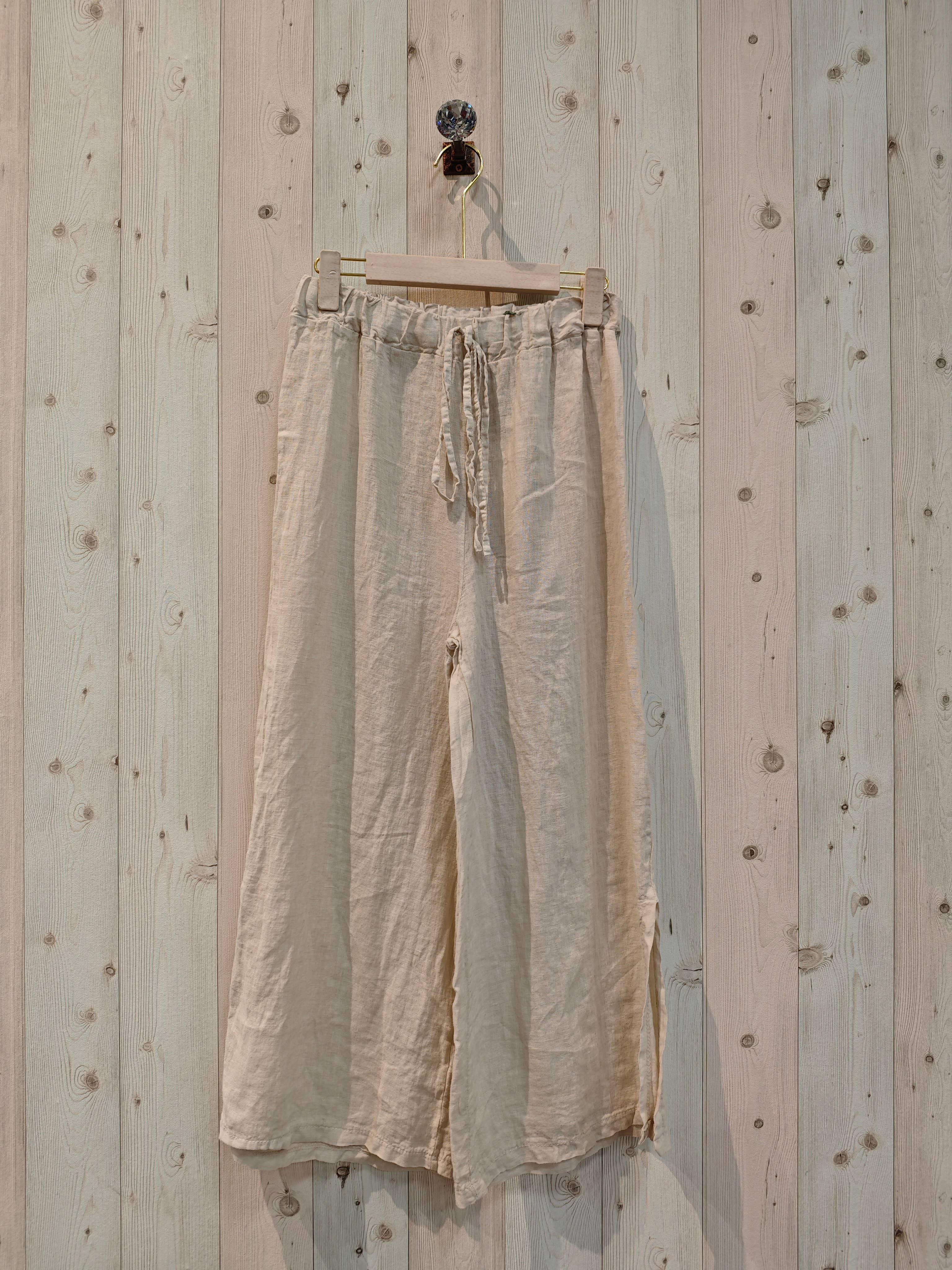 100% LINEN PANTS