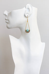 Amazonite earrings 39