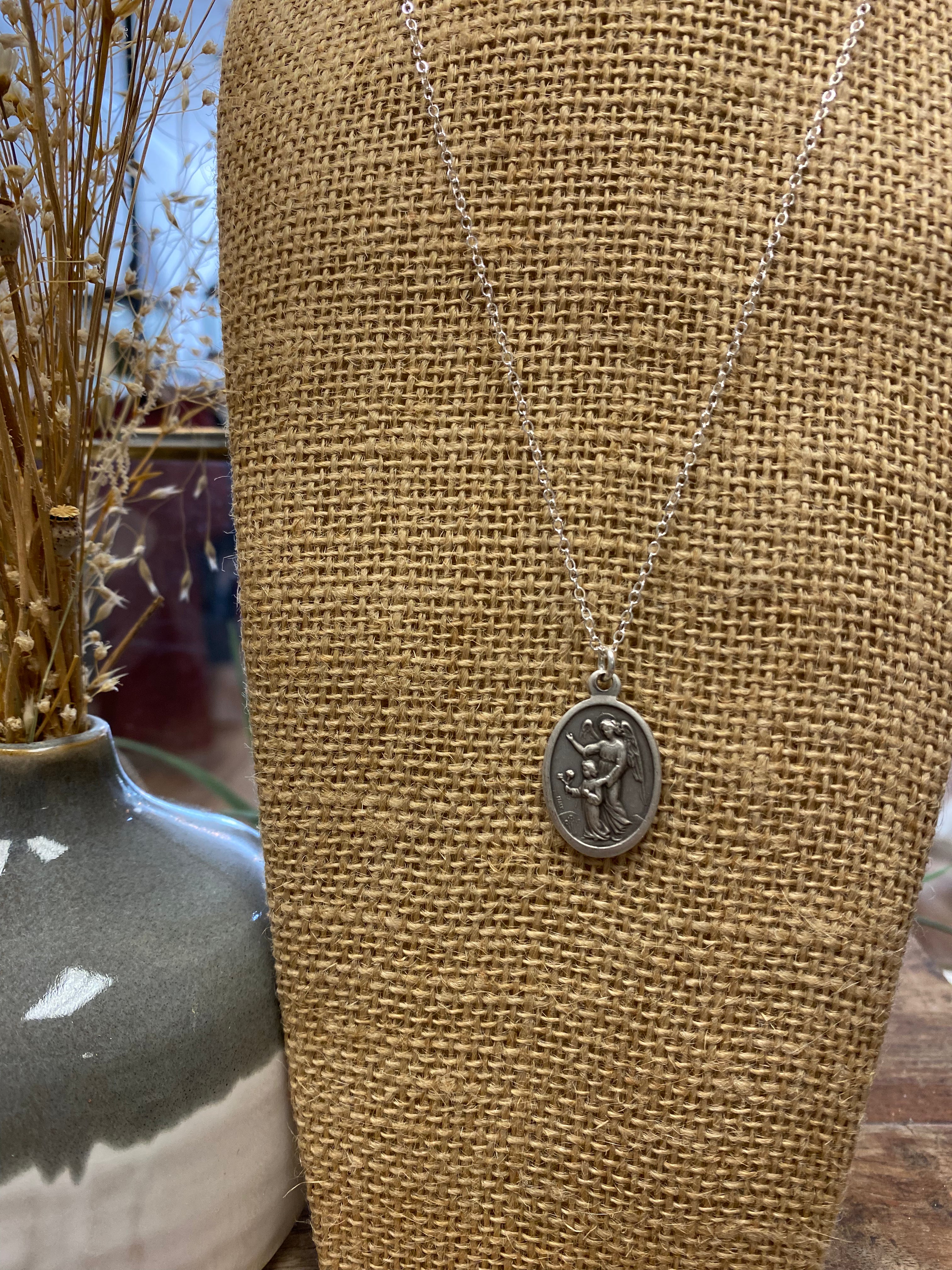 Morgan & Me Sterling Necklace with Coin
