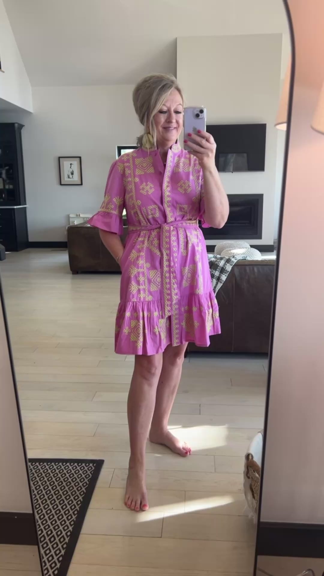 Cross Stitched Dress