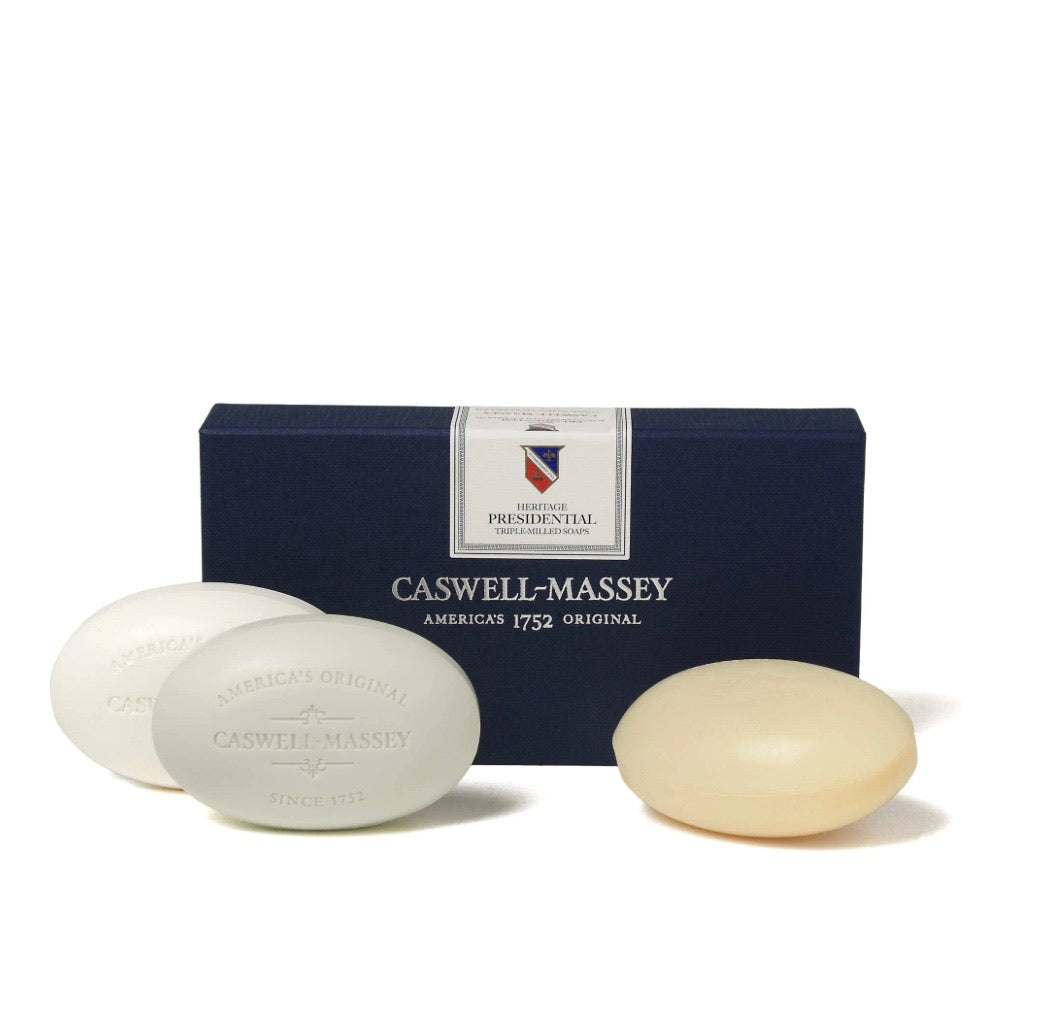 Caswell-Massey Presidential Triple- Milled Soaps