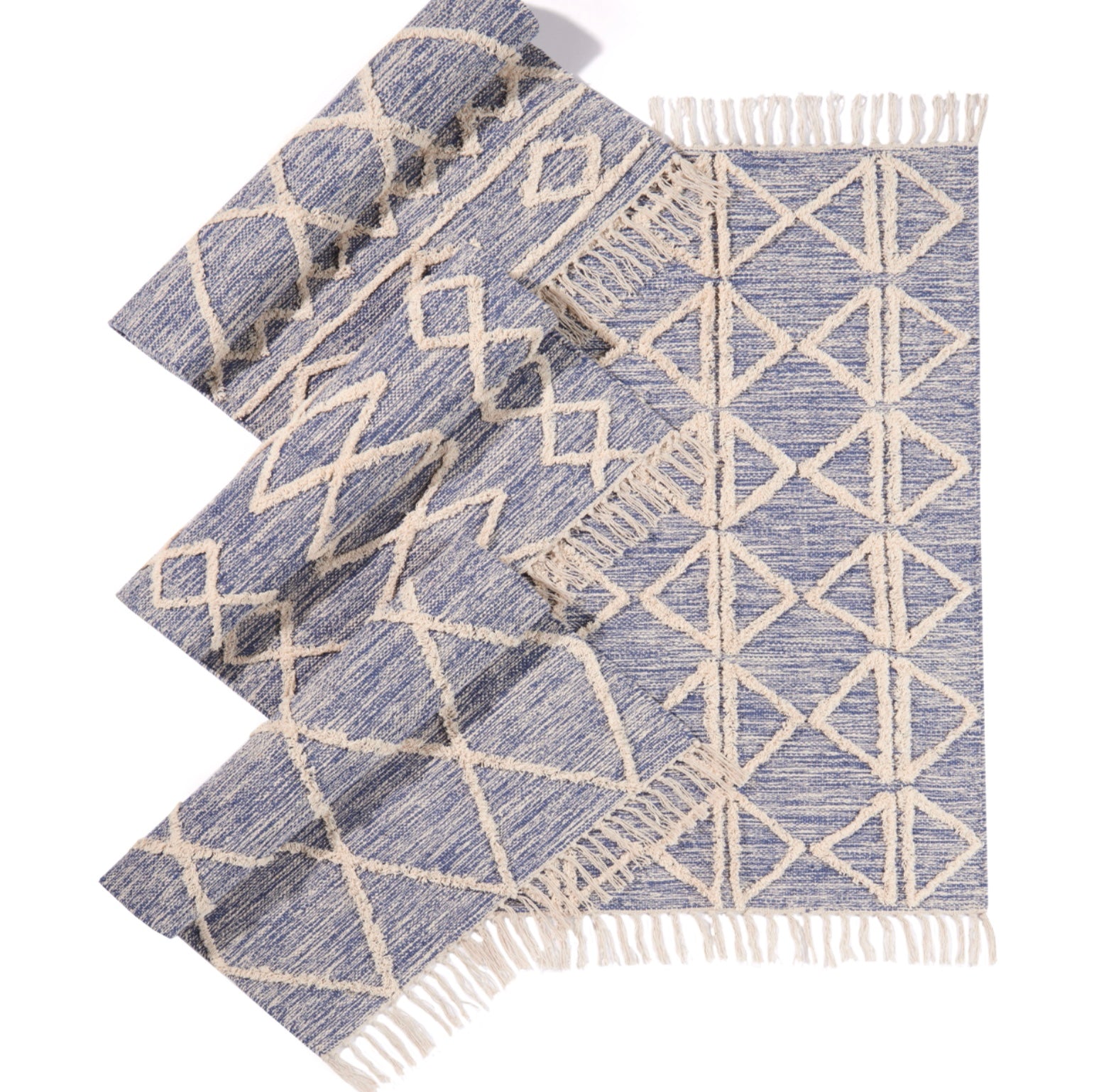 Cotton Rugs w/Fringe