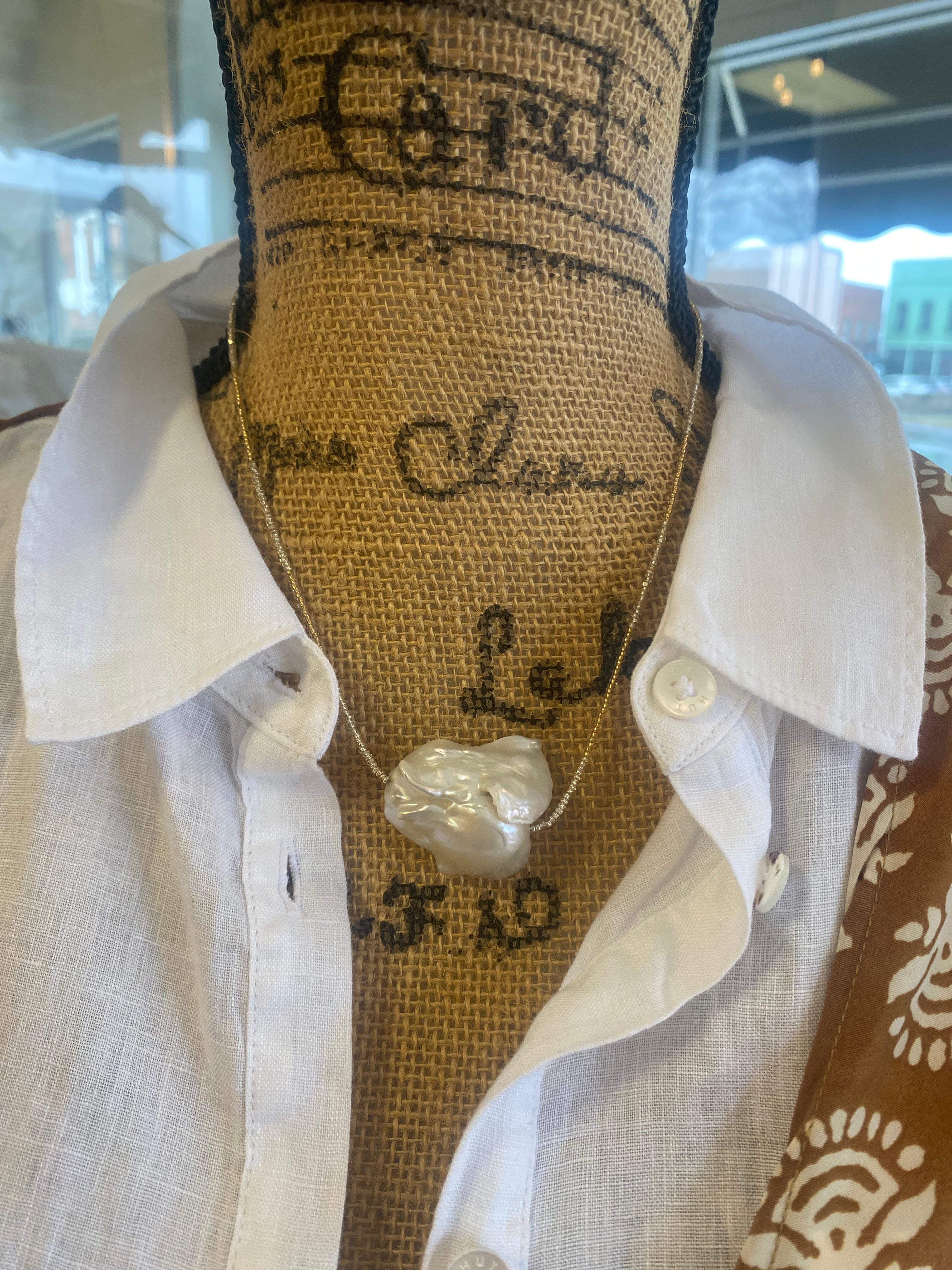Simple African Spacer Necklace