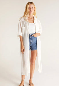 LINA BUTTON UP DUSTER