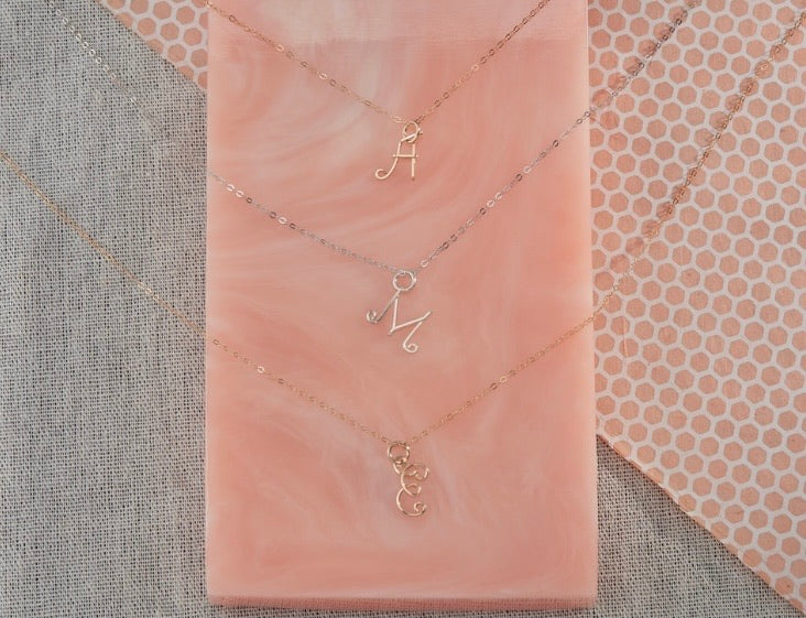 Initial Pendant Necklace