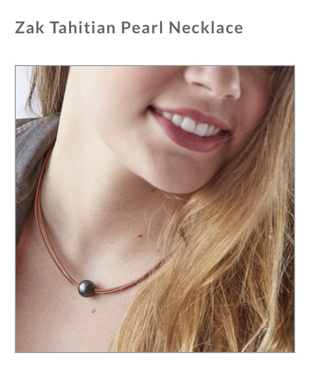 Zak Tahitian Pearl Necklace 6053