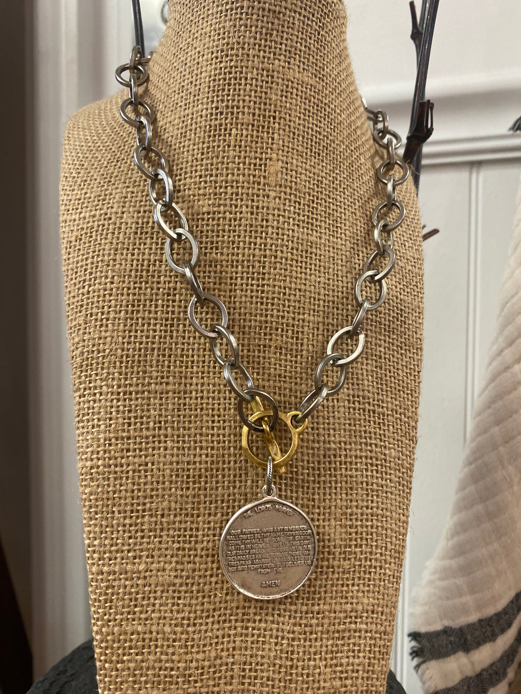 Lords Prayer Necklace M8