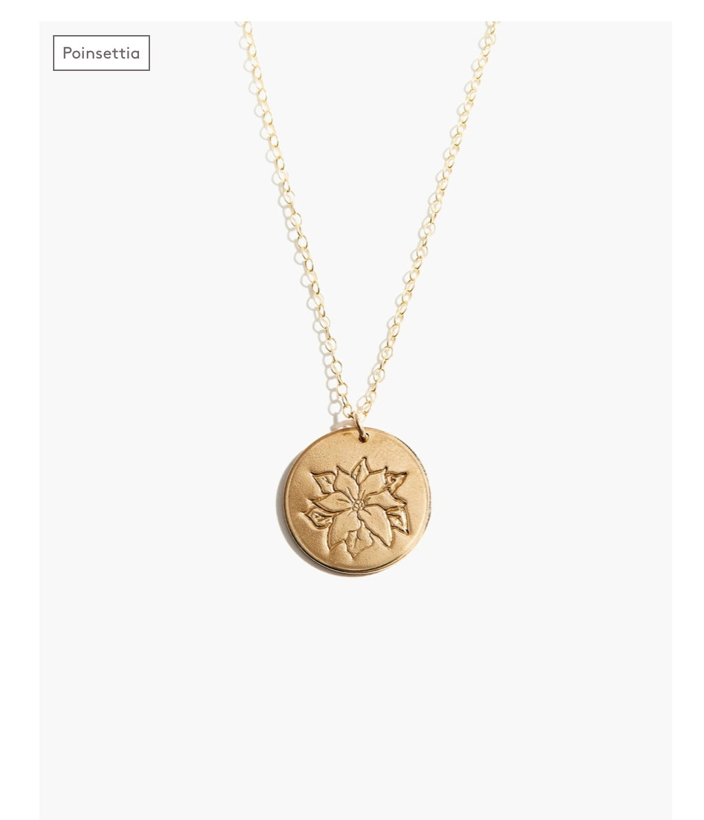 BLOOM BIRTH MONTH NECKLACE