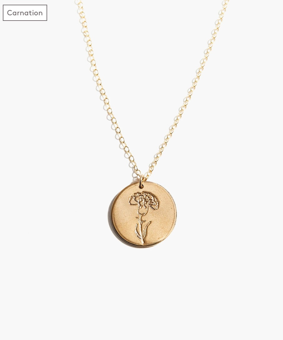 BLOOM BIRTH MONTH NECKLACE