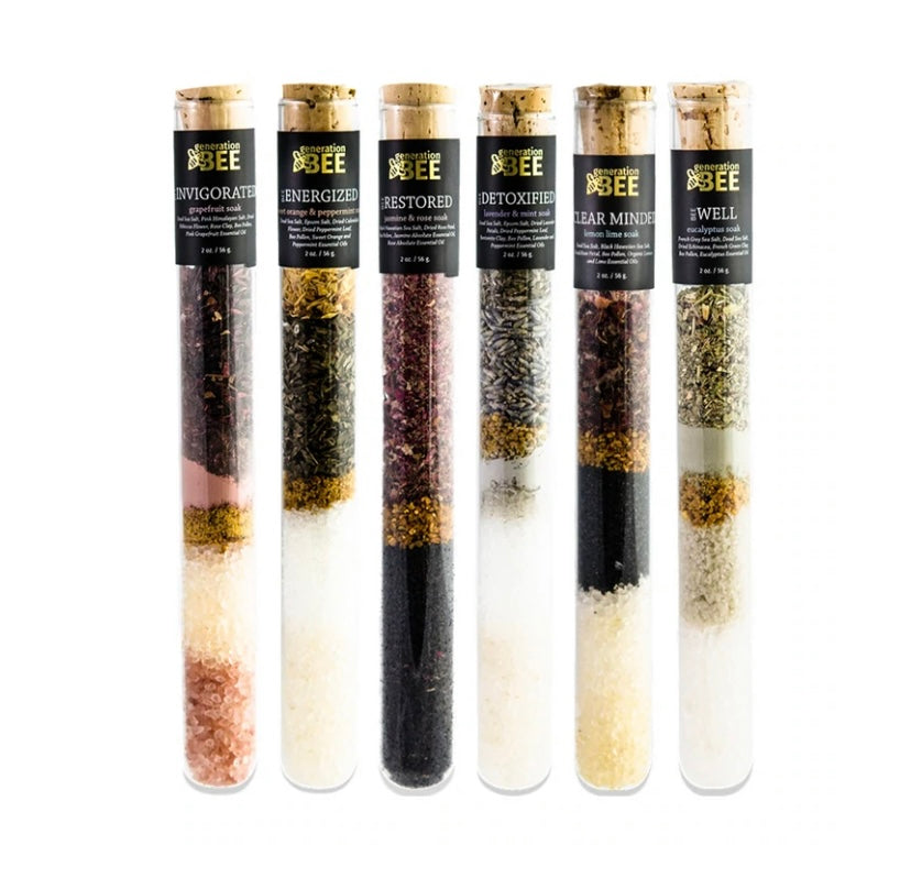 Soaking Salt Vials 2 oz.