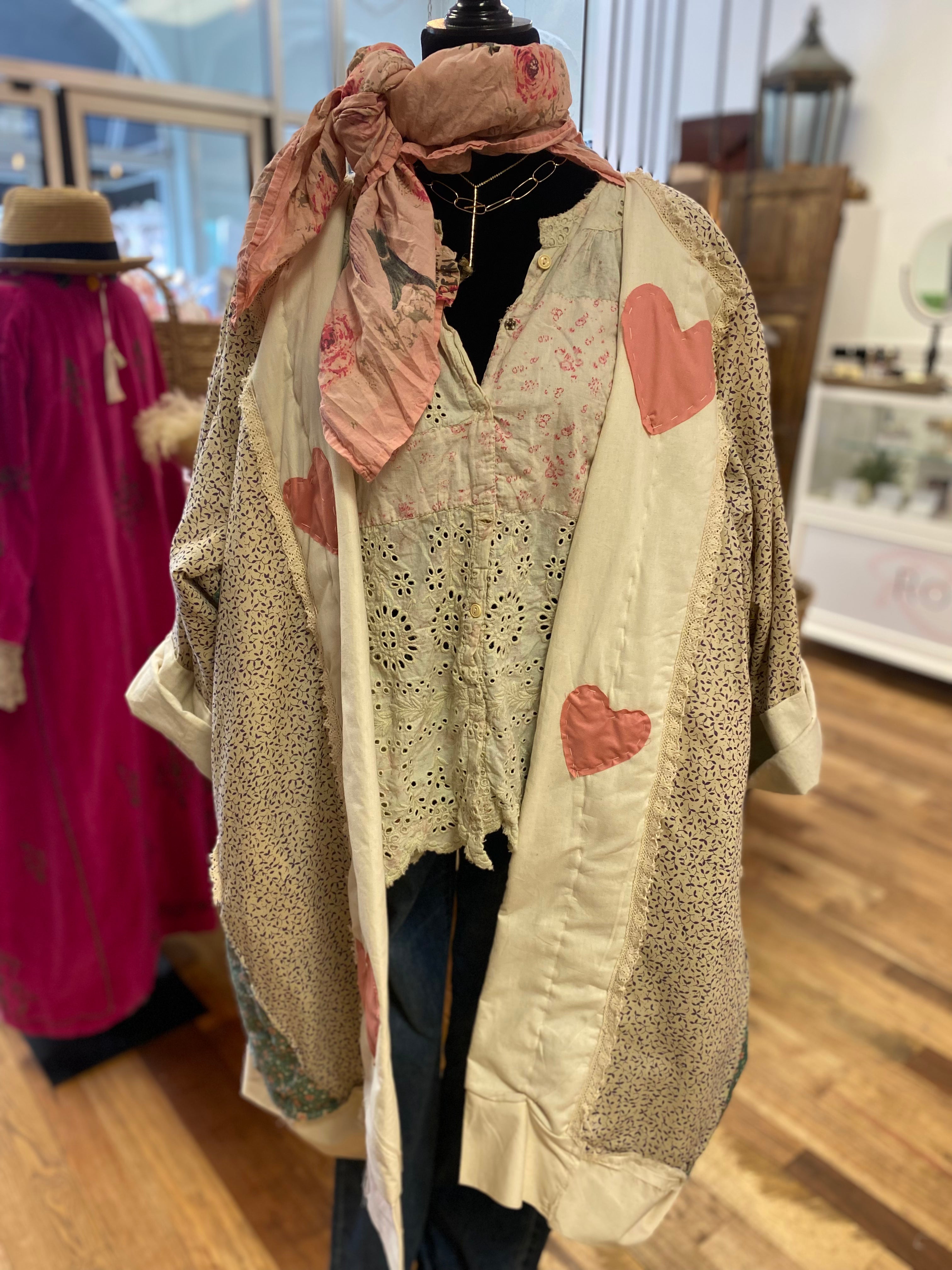 Handmade Kimono with pockets
